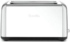 BREVILLE The Toast Control Long 4 Slice Toaster - Stainless Steel