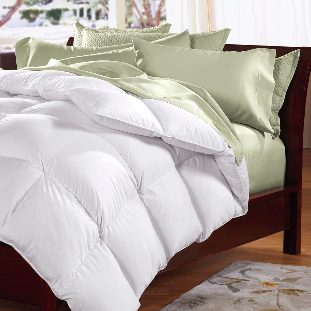 500GSM Soft Goose Feather Down Quilt Duvet Doona 95% Feather 5% Down All-Seasons  White