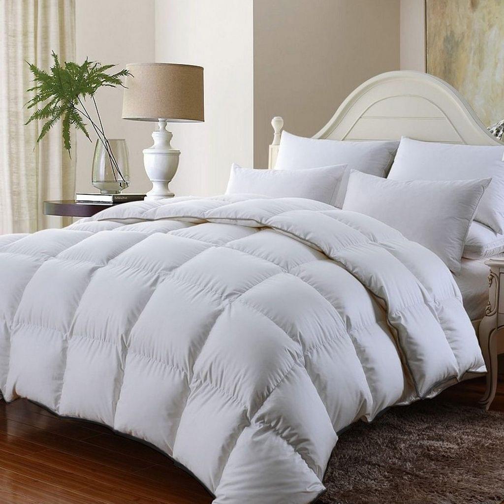 (QUEEN) Royal Comfort 350GSM Luxury Soft Bamboo All-Seasons Quilt Duvet Doona All Sizes  White