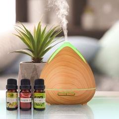 NEW Essential Oils Ultrasonic Aromatherapy Diffuser Air Humidifier Purify 400ML - Light Wood