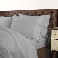 Royal Comfort 1000 Thread Count Cotton Blend Quilt Cover Set Premium Hotel Grade - Queen - Silver
