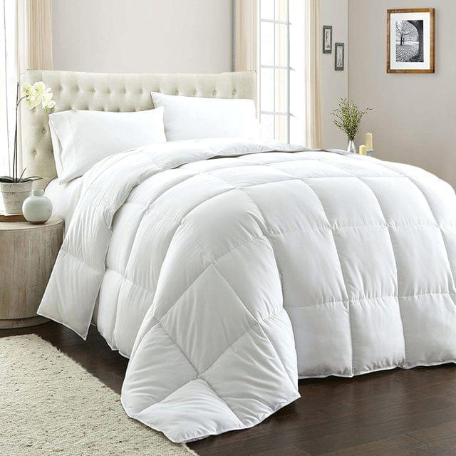 (QUEEN) Royal Comfort 800GSM Quilt Down Alternative Doona Duvet Cotton Cover Hotel Grade