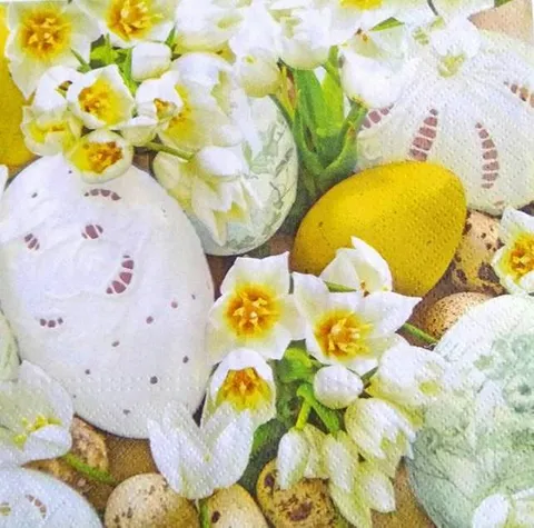Decoupage Napkin/ Tissue Papers - Easter Eggs Decoupage Napkin/ Tissue Papers - Easter Eggs