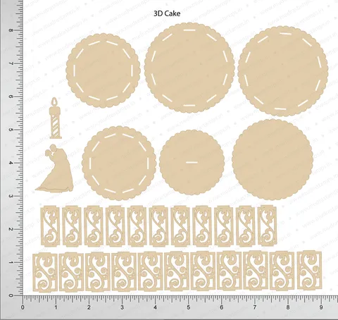 Mudra Chipzeb- 3D Cake Mudra Chipzeb- 3D Cake