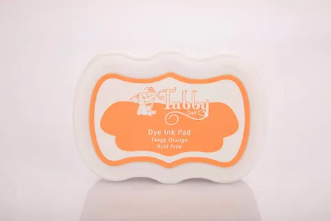 Tubby Craft Dye Ink Pad - Tangy Orange Tubby Craft Dye Ink Pad - Tangy Orange