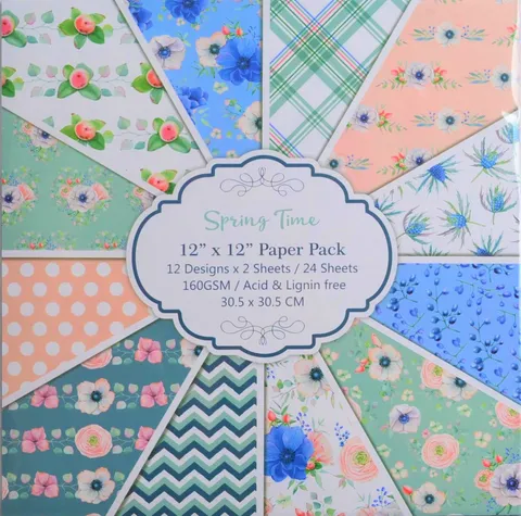 Spring Time Paper Pack 12 by 12 Spring Time Paper Pack 12 by 12