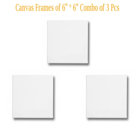Canvas Frame 6" *6" Combo of 3 Pieces Canvas Frame 6" *6" Combo of 3 Pieces