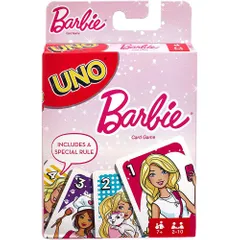 Mattel Uno Barbie Card Game, Multi Color