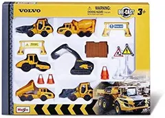 Maisto - Volvo Construction Play Set