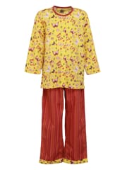 Yellow Butterfly Nightsuit