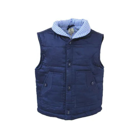 New Navy Quilted Jacket