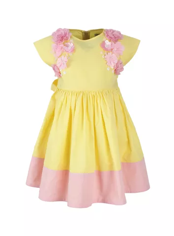 Yellow Aiden Garden Dress