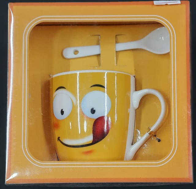 Smiley Coffee Mug Set