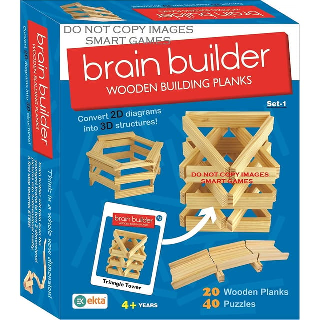 Brain Builders Wooden