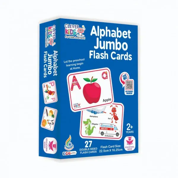 Alphabet Jumbo Flash Cards