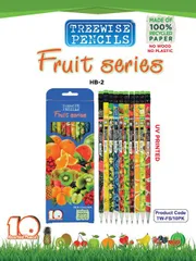 Woodfree Fruit Series Pencils HB2