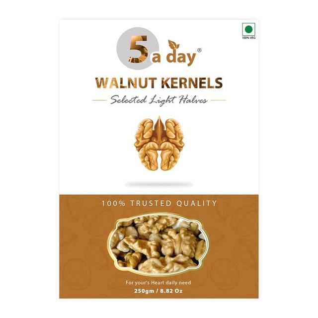 Walnut Kernels , 250gm (Light Halves)