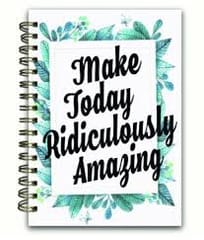 Make Today Ridiculously Amazing Planner