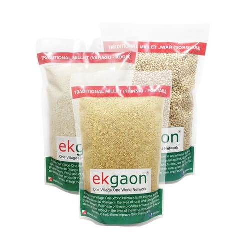 Healthy Traditional Millets Combo 3 500 gms