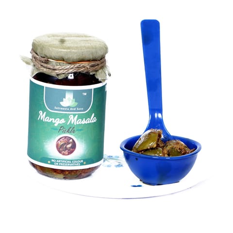 Mango Masala Pickle With Saunf & Methi Dana - 400gm