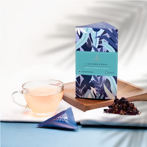 Lavender & Rose Herbal Infusion 15 Tea Bags