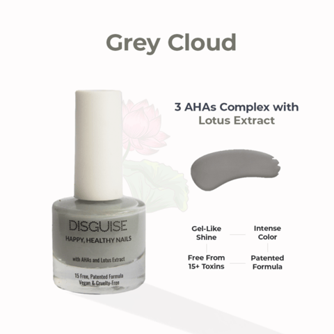 Nail Polish Grey Cloud 121 - 9 ml