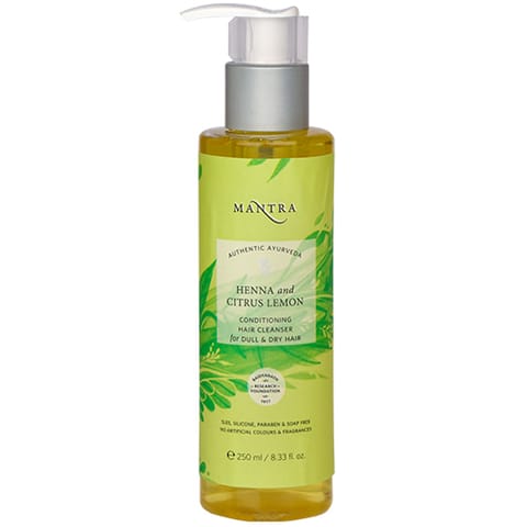 Henna & Citrus Lemon Conditioning Hair Cleanser - 250 ml