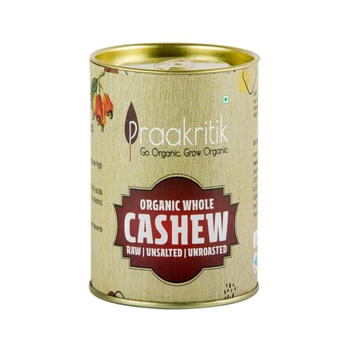 Organic Whole Cashew  - 200 gms