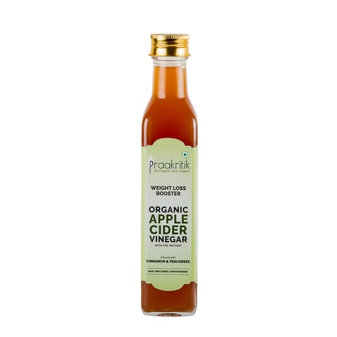 Organic Apple Cider Vinegar with Fenugreek & Cinnamon  - 250 ml