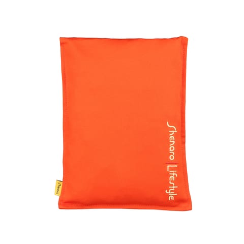 Cotton Organic Pain Relief Wheat Bag with Lavender - Orange, 700 gms