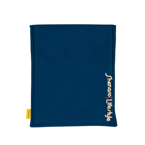 Velvet Organic Pain Relief Wheat Bag with Lavender - Royal Blue, 700 gms