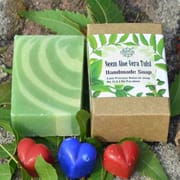 Neem & Aloe-Vera Cold Process Handmade Soap 100 gms