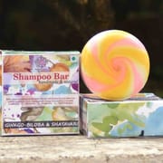 Ginkgo Biloba Shatavari Shampoo bar for Anti Hair loss 80 gms