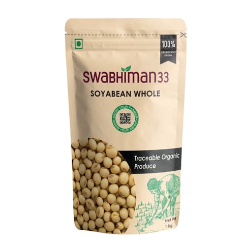 Organic Raw Soyabean 1 Kg