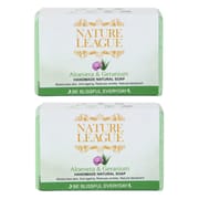 ALOEVERA & GERANIUM Natural Handmade Soap 100 gms (Pack of 2)