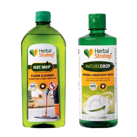 Herbal Floor Cleaner & Dish Washing Liquid 500 ml