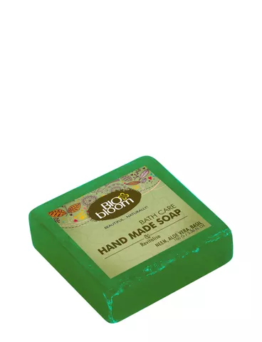 Neem, Aloe Vera & Basil Revitalizing Handmade Soap - 100 gms