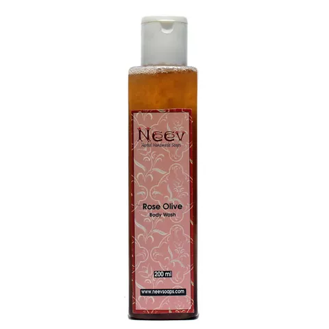 Rose Olive Body Wash for Youthful and Glowing Skin