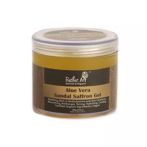 Aloe Vera Sandal Saffron Gel - 100 gms
