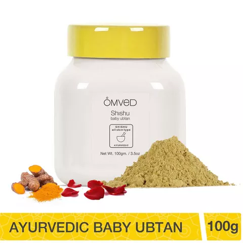 Shishu Baby Ubtan - Ayurvedic Cleansing Bath Powder, 100g
