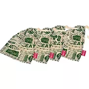 Go Green - Reusable Cotton Produce Bags For Storage - Small - Set of 4