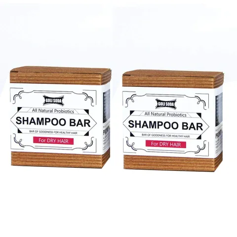 All Natural Probiotics Shampoo Bar For Dry Hair Pack Of 2