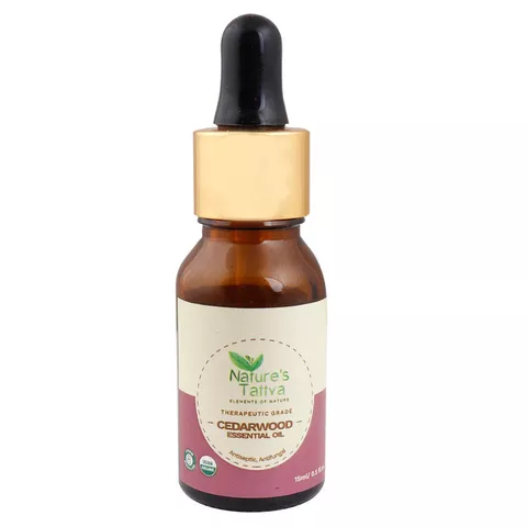 Organic Cedarwood Essential Oil, Therapeutic Grade, 15ml