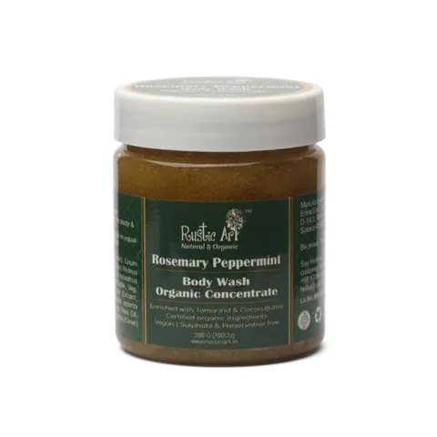 Rosemary Peppermint Body Wash Concentrate - 200 gms