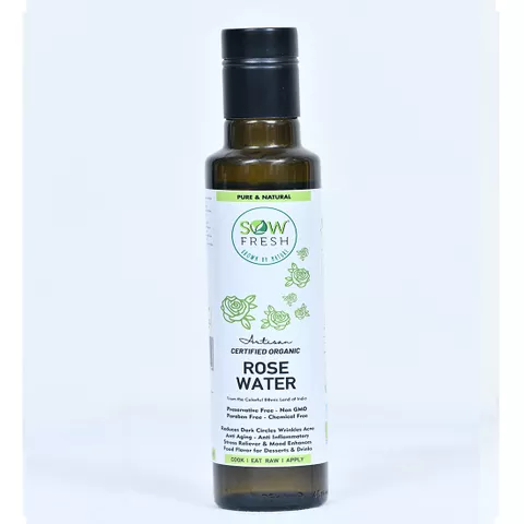 Organic, Natural & Pure Rose Water 250 ml