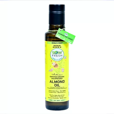 Baby Cold Pressed Organic Almond Oil 250 ml