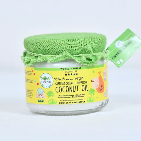 Baby Cold Pressed Organic Coconut Oil