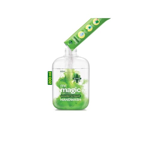 Godrej Protekt Mr. Magic Handwash Powder To Liquid Handwash 9gm COMBI