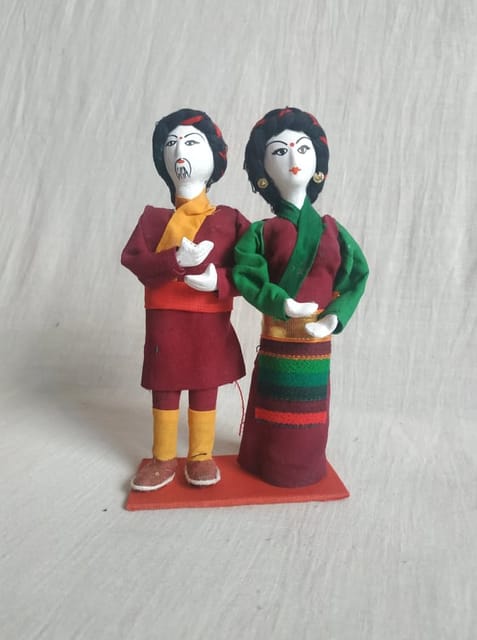 Sherpa Couple Doll (7 inches)