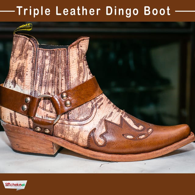 Triple Leather Dingo Boot